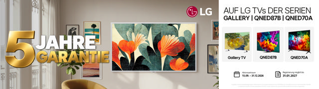 LG 5 Jahre Garantie 2026 neu