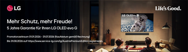 OLED 5 Jahre Garantie 2026 Jan-Juli