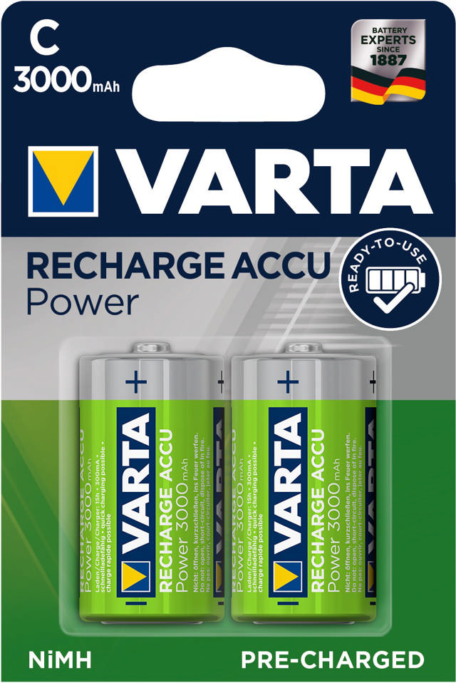 Varta HR14 Akku Baby Power 3000mAh