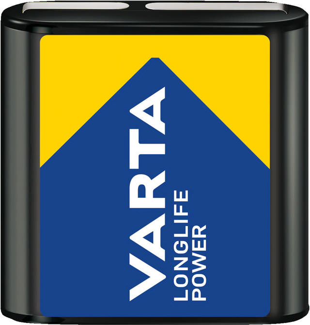 Varta 4912 LONGLIFE POWER Flachbatterie