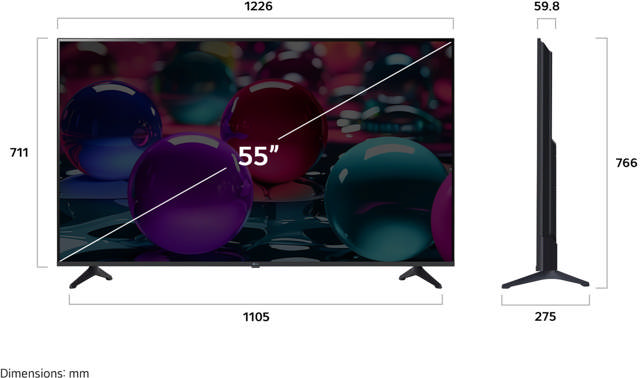 LG 55 UA73006LA