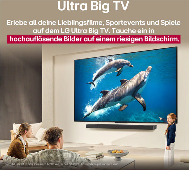 LG 50 QNED82A6B / nur mit gültigem SDA-Vertrag
