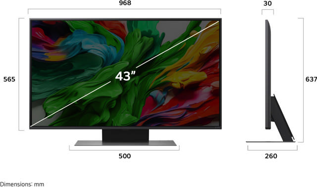 LG 43 QNED87A6D / nur mit gültigem SDA-Vertrag