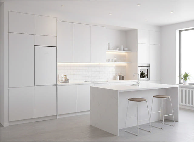 NABO KI 1255 integrierbar mit Schlepptür