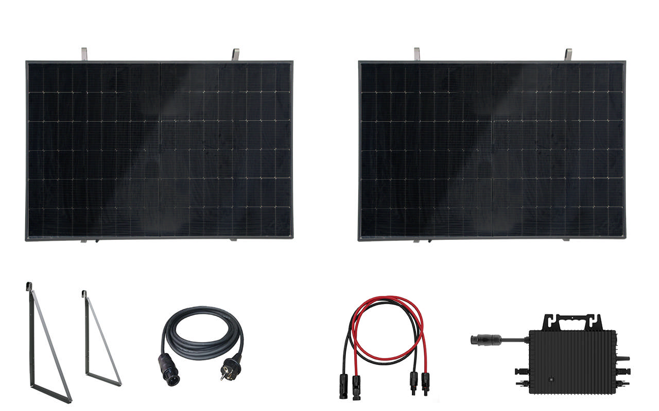 SOSSEN 800W Balkonkraftwerk All in One