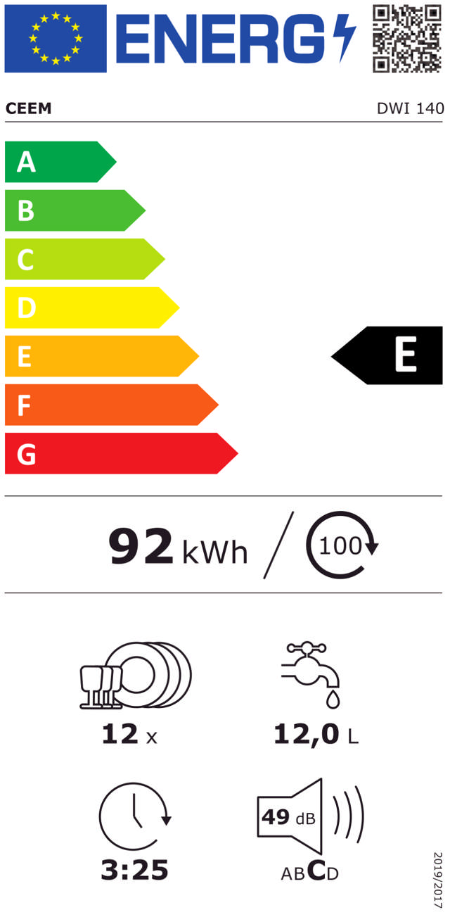 Energy Label Energy Label